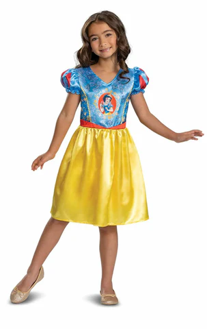 kids disney snow white costume